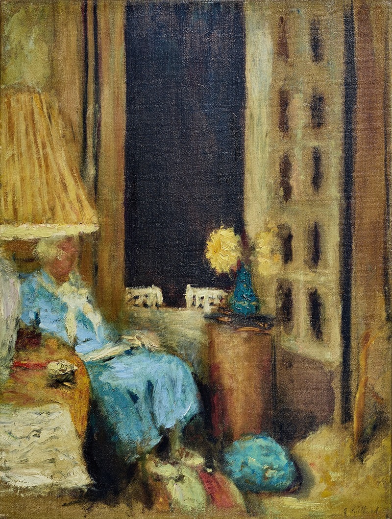 Édouard Vuillard - La fenêtre ouverte sur la nuit