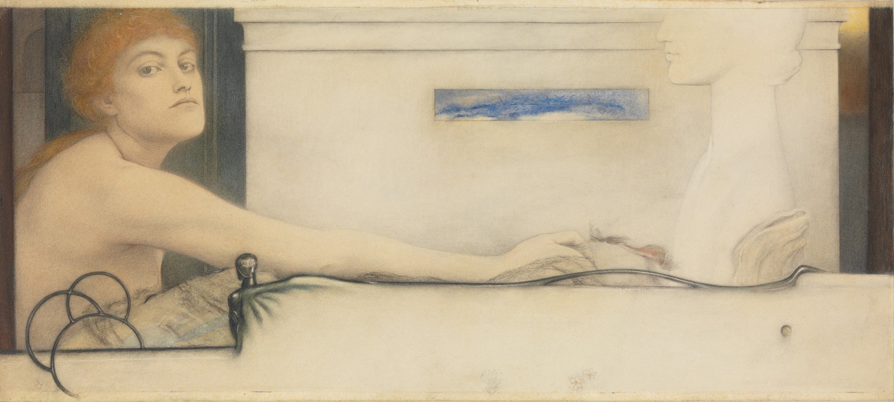 Fernand Khnopff - The Offering