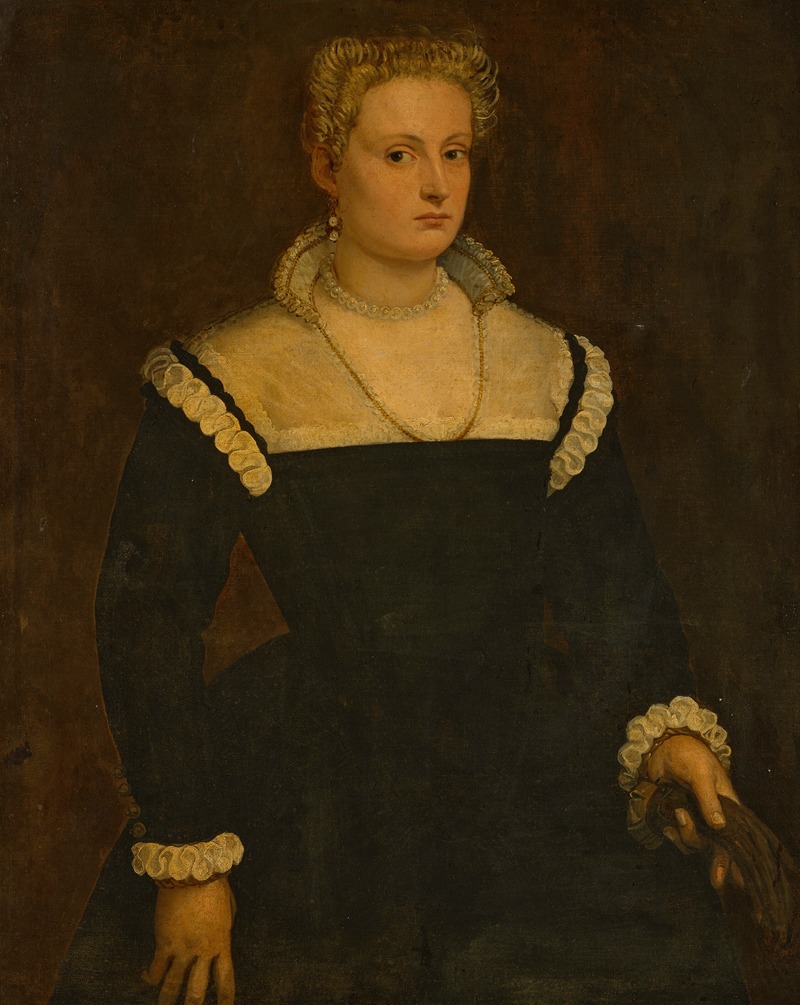 Francesco Montemezzano - Portrait of a lady, traditionally identified as a member of the Morosini family of St Formos