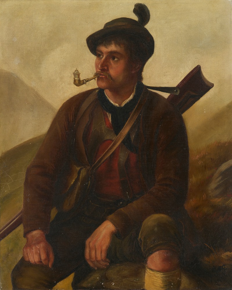 Franz von Defregger - Tyrolean Hunter