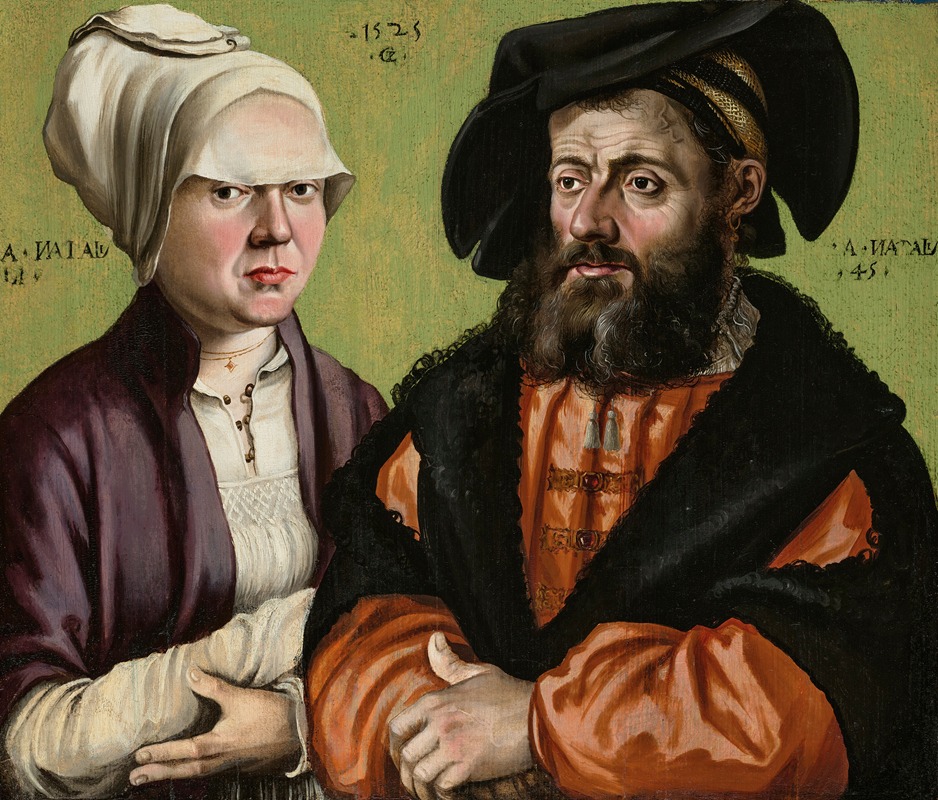 Gabriel Zehender - Double portrait of a married couple