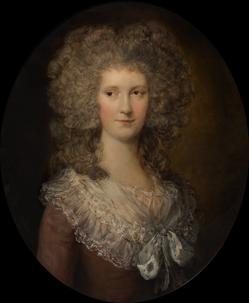 Gainsborough Dupont - Portrait of Mary Anne Jolliffe