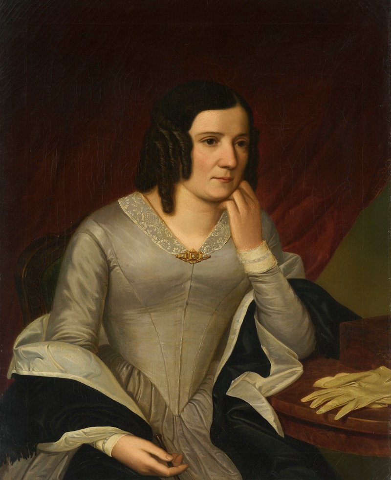 Georg Balder - Portrait of the Wife (of Friedrich Helmle)