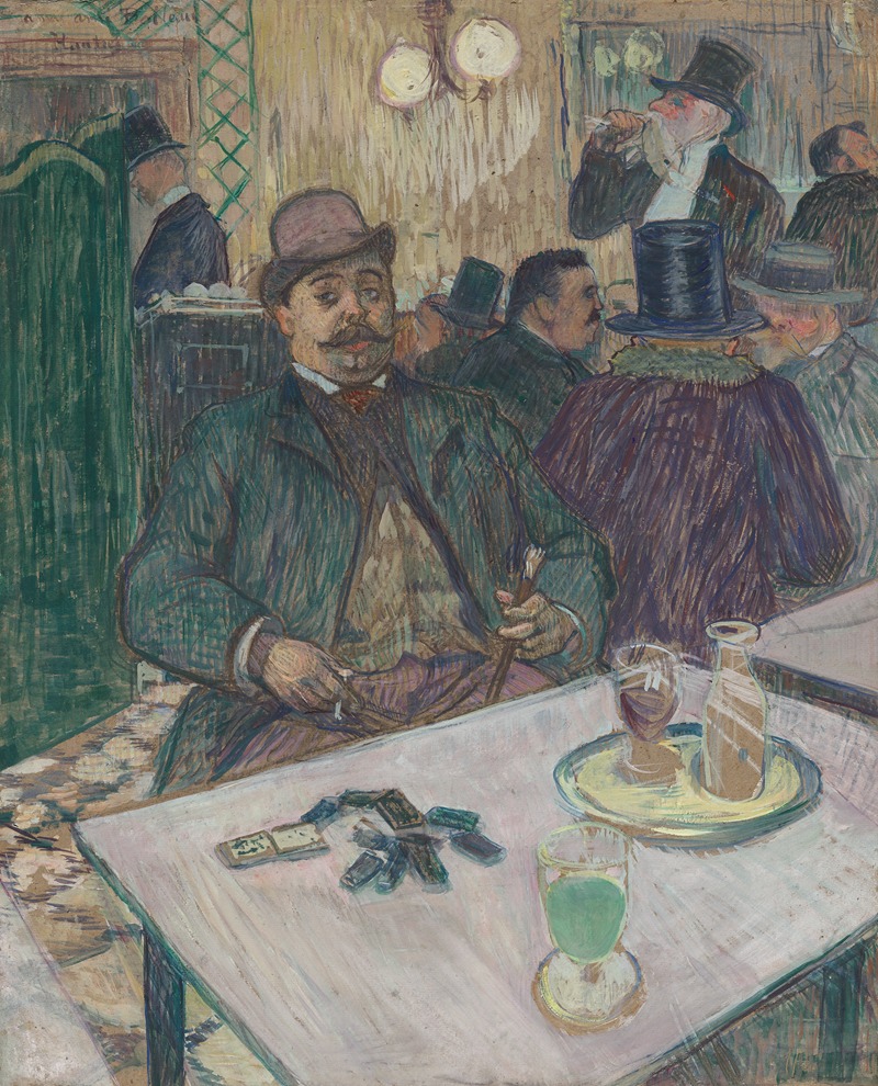 Henri de Toulouse-Lautrec - Monsieur Boileau at the Café