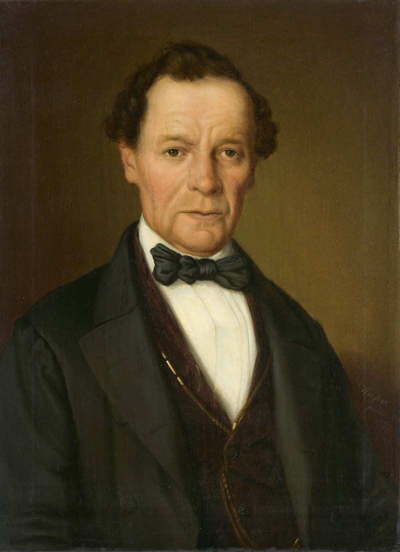 Ignaz Weisser - Bildnis Joseph Hugel aus Bonndorf