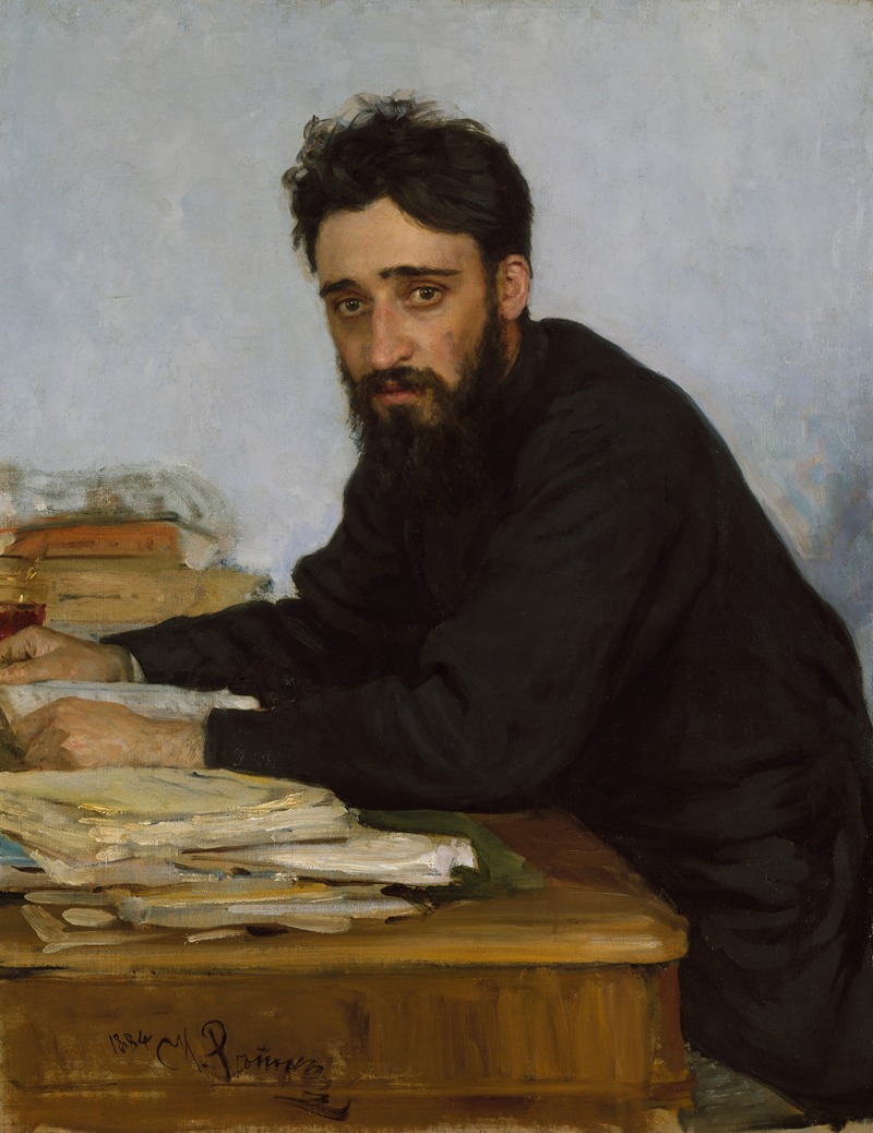 Ilya Repin - Vsevolod Mikhailovich Garshin (1855–1888)