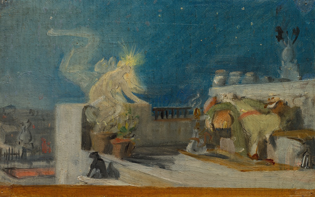 Jean Lecomte du Nouÿ - Sketch for ‘The Oriental Dream’