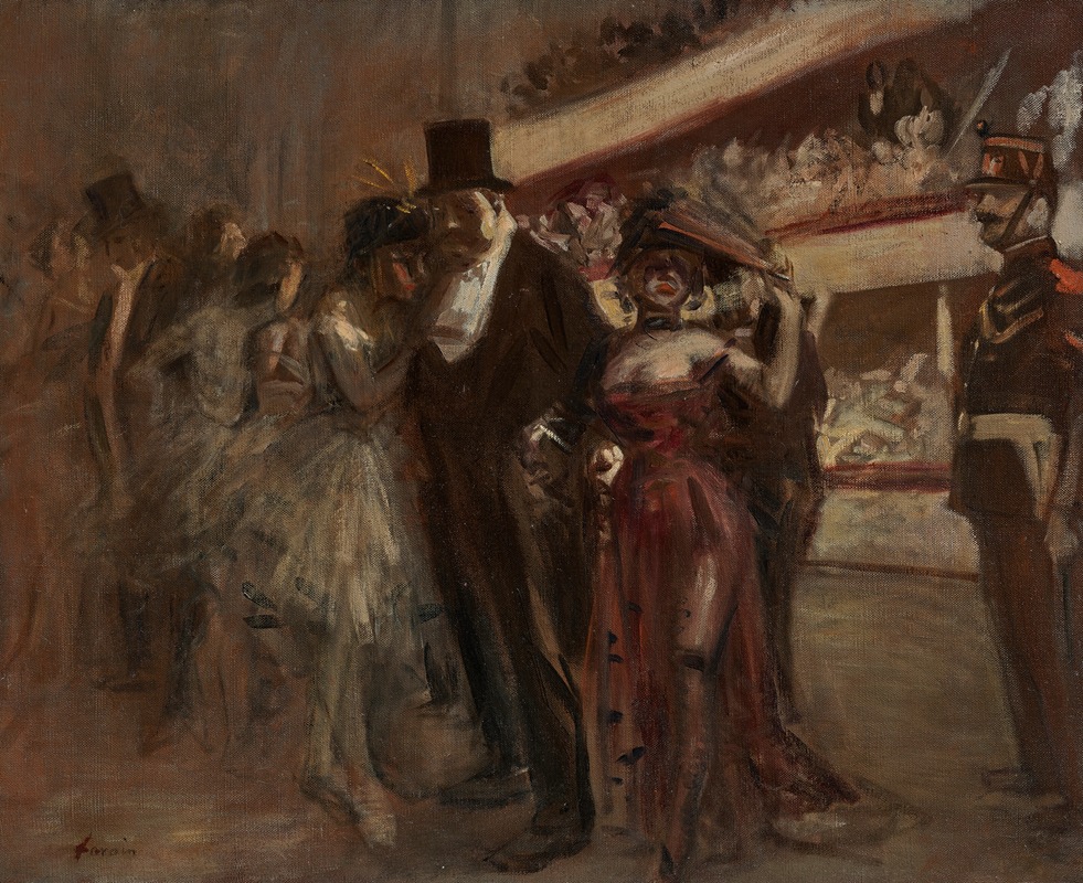 Jean-Louis Forain - La scène d’Opéra