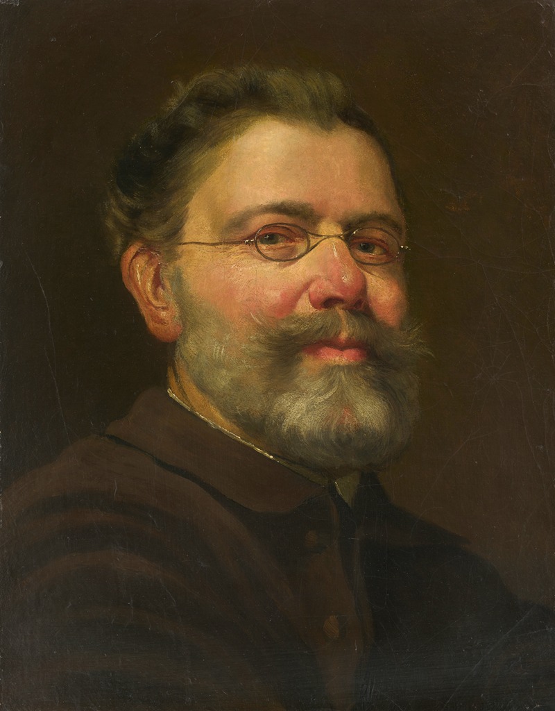 Julius Siegfried Uetz - Self-portrait