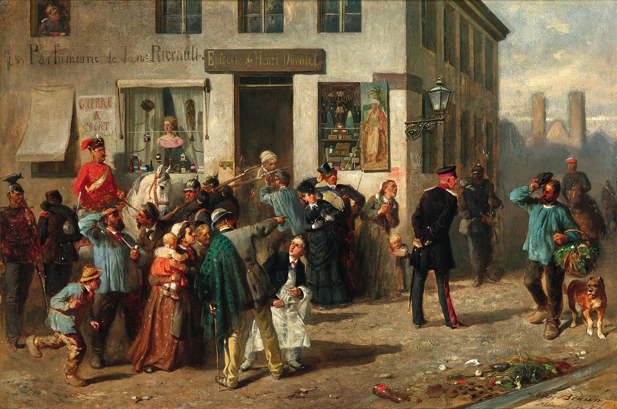 Louis Braun - Street Scene