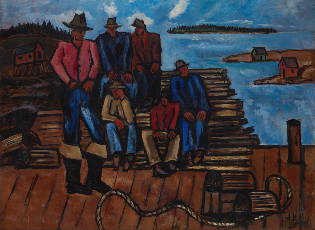 Marsden Hartley - Lobster Fishermen