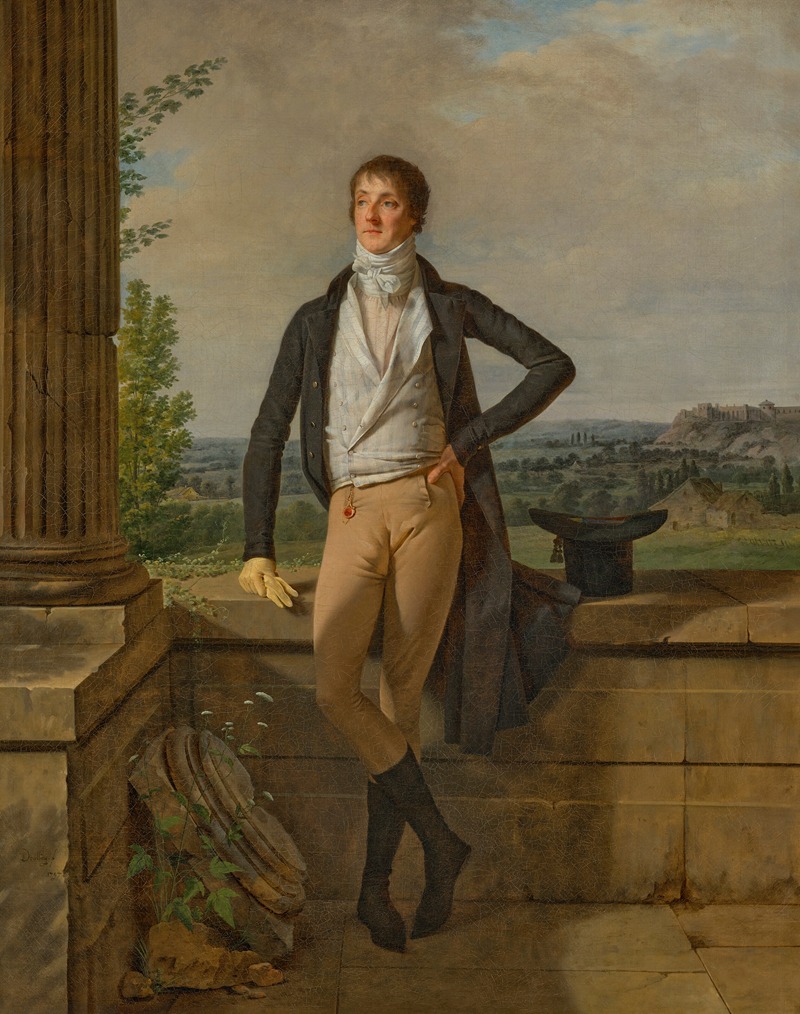 Martin Drölling - Portrait of Barthélémy Charles, Comte de Dreux-Nancré (1760-1863)