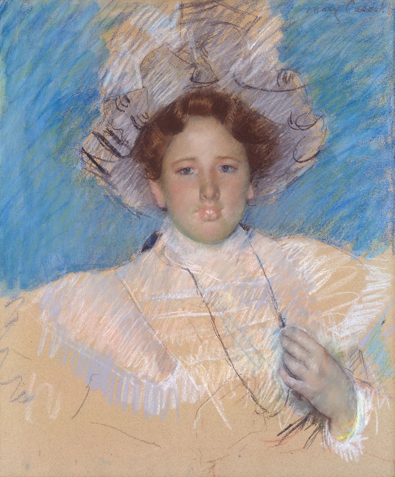 Mary Cassatt - Adaline Havemeyer in a White Hat