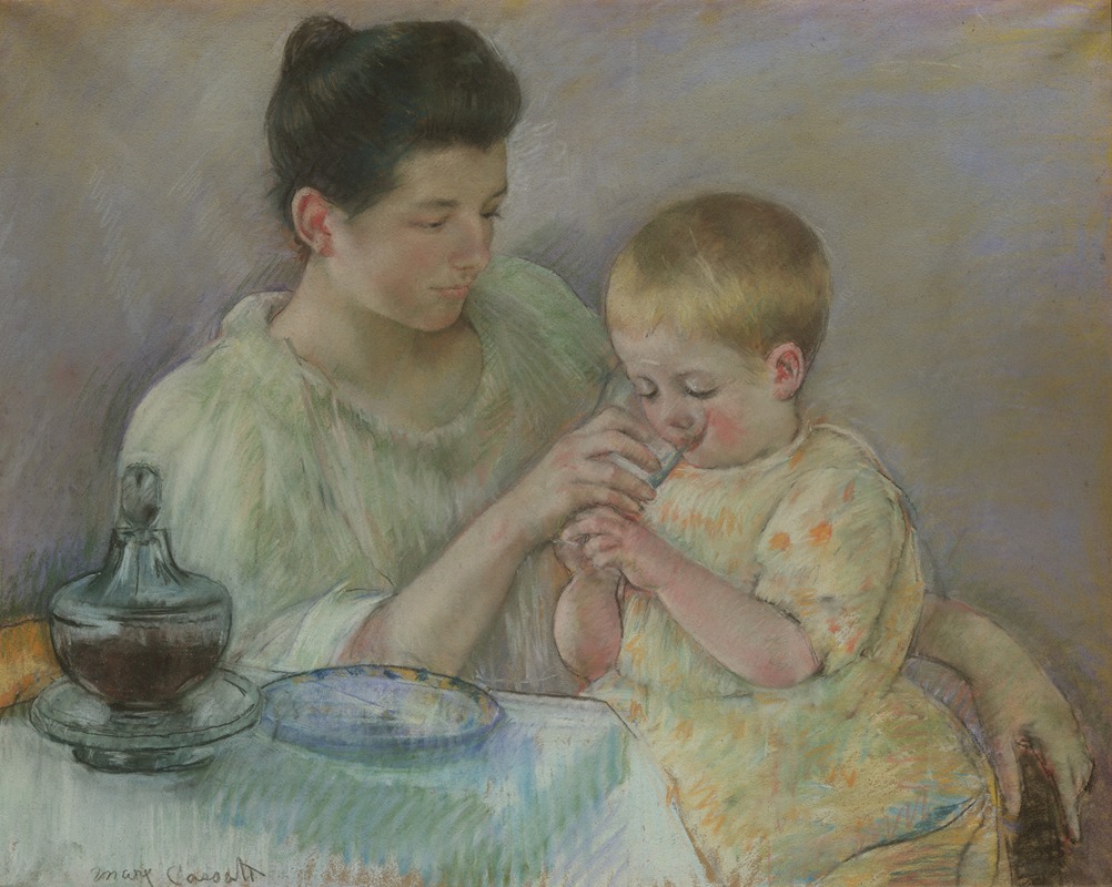 Mary Cassatt - Mother Feeding Child