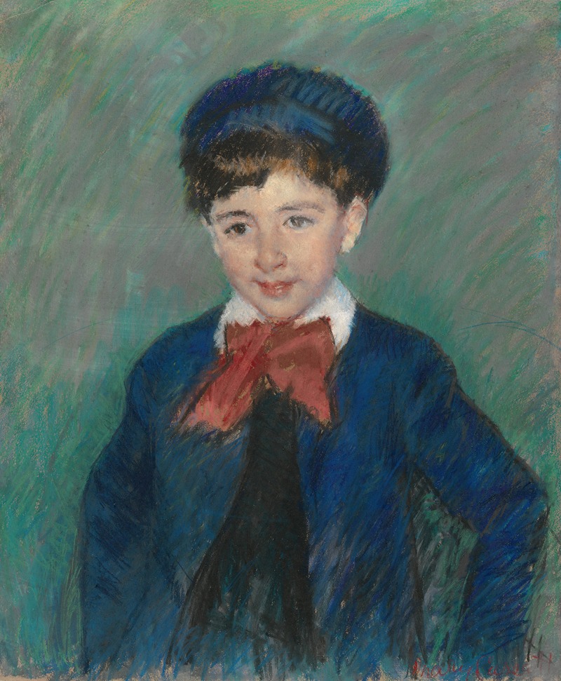 Mary Cassatt - Portrait of Charles Dikran Kelekian, Age Eight