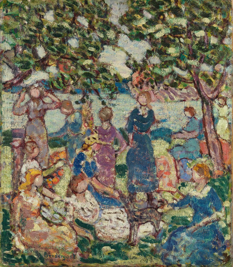 Maurice Prendergast - Picnic by the Inlet