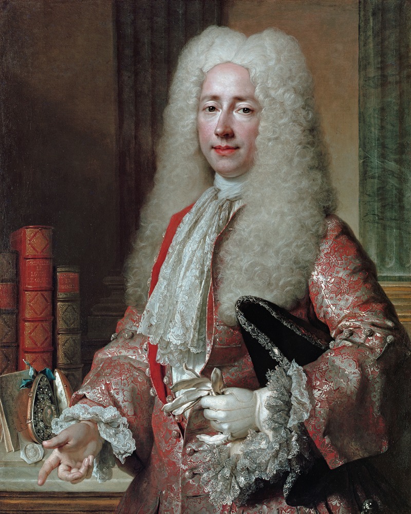 Nicolas de Largillière - Portrait de Conrad Detlef, comte de Dehn