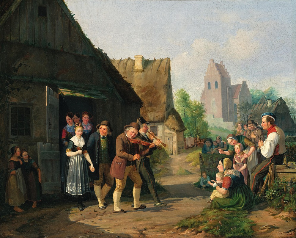 Paul August Plum - The Wedding Procession