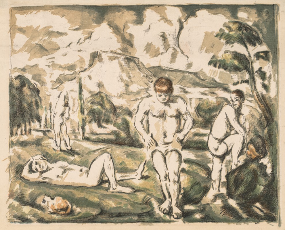 Paul Cézanne - The Bathers