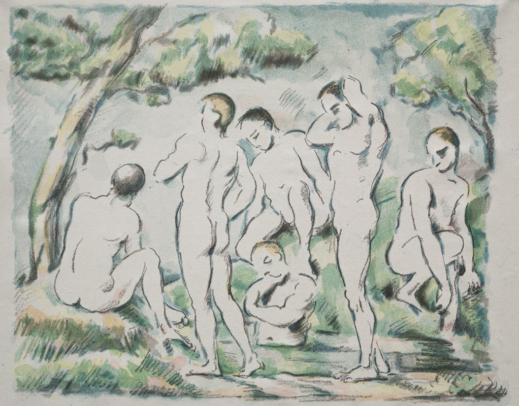 Paul Cézanne - The Bathers