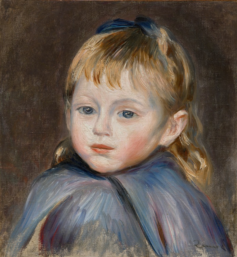 Pierre-Auguste Renoir - L’Enfant à la capuche