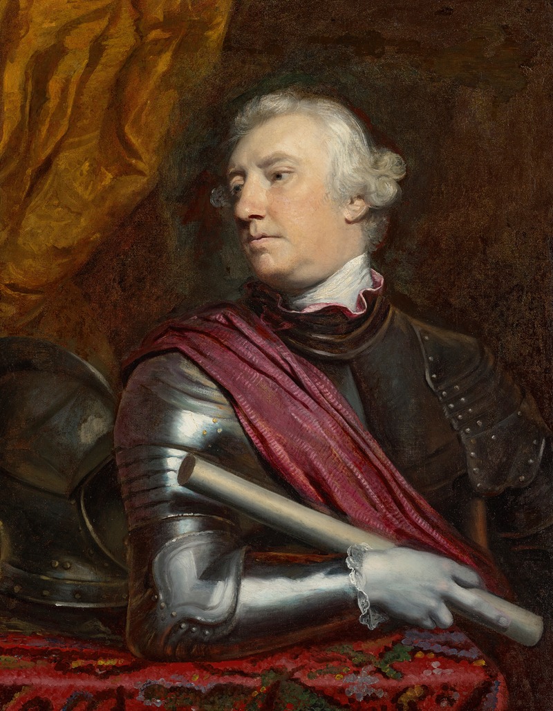 Sir Joshua Reynolds - Portrait of George Townshend, 1st Marquess Townshend (1724-1807)