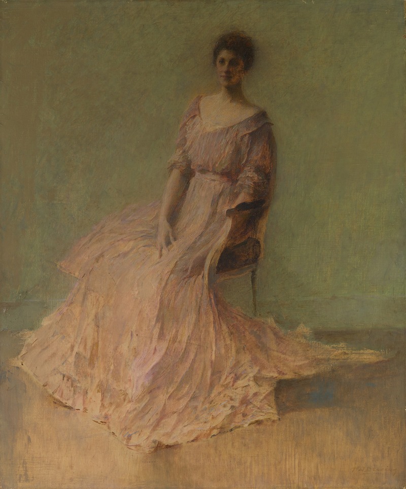 Thomas Dewing - Lilac Dress