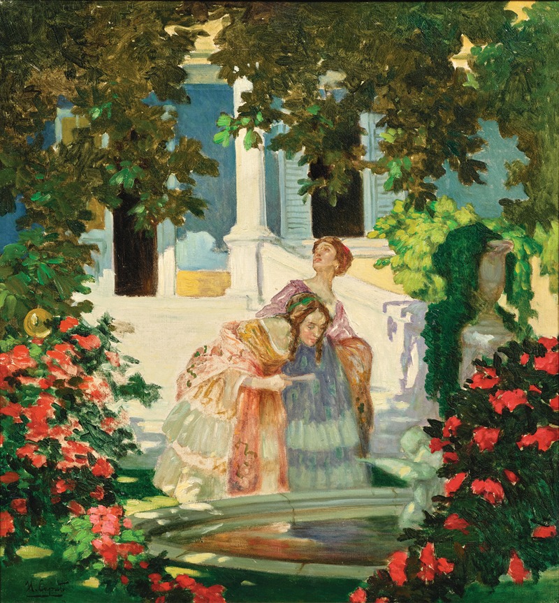 Ulisse Caputo - By the Fountain