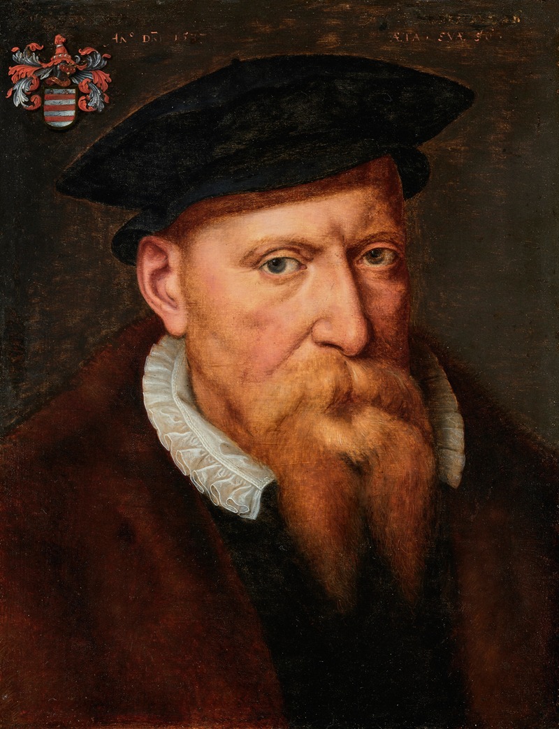 Willem Key - Portrait Of Robert De Croÿ (Circa 1500-1556), Bishop Of Cambrai