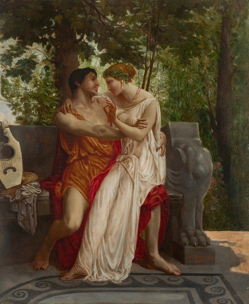 William Bouguereau - Les amoureux