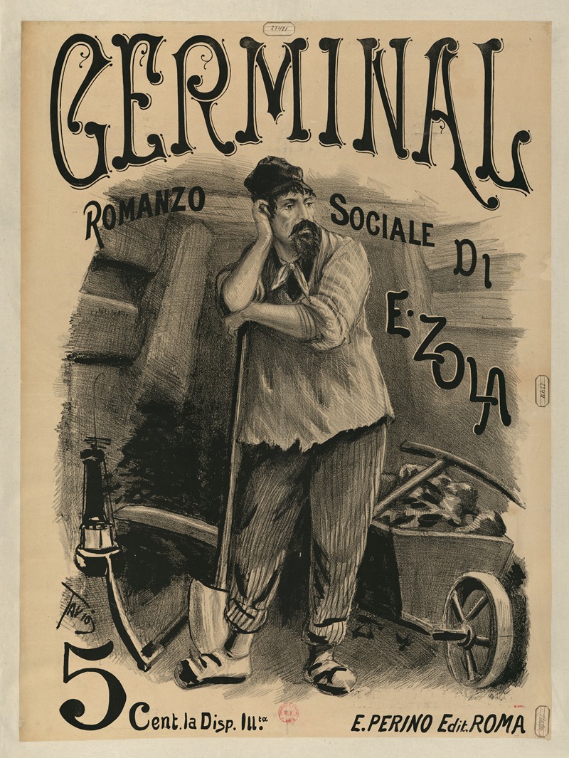 Ottavio Rodella Tavio - Germinal romanzo sociale di E. Zola