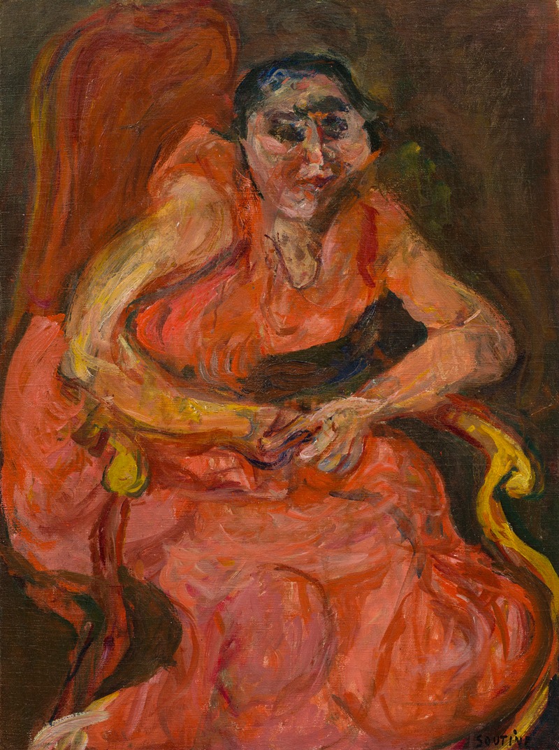 Chaïm Soutine - Woman in Pink