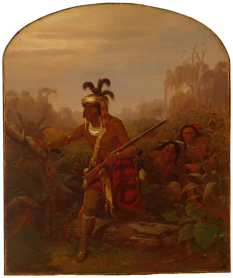 Charles Ferdinand Wimar - Chief Billy Bowlegs