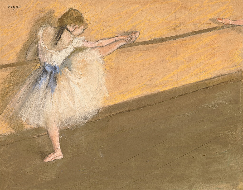 Edgar Degas - Danseuse à la barre