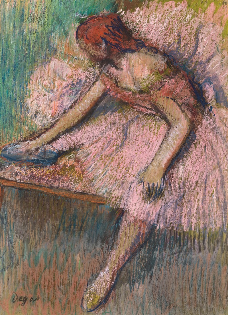 Edgar Degas - Danseuse rose