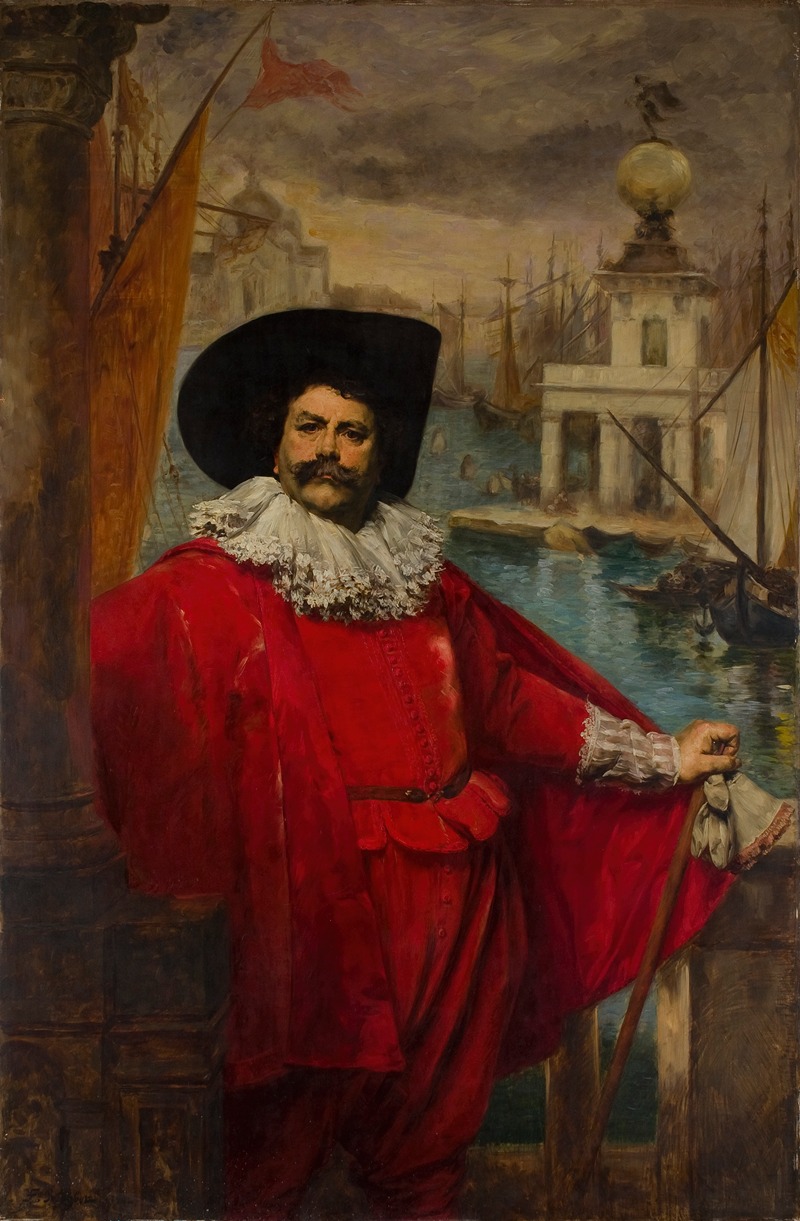 Ferdinand Roybet - The Conqueror of Lepanto