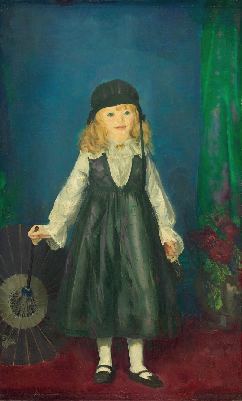 George Wesley Bellows - Anne with a Japanese Parasol