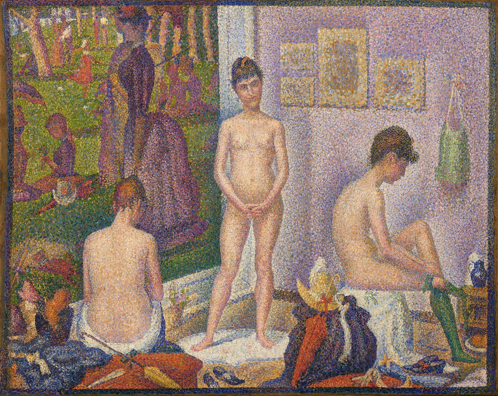 Georges Seurat - Les Poseuses, Ensemble