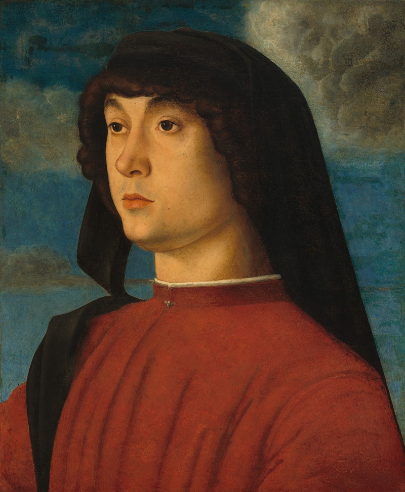 Giovanni Bellini - Portrait of a Young Man in Red