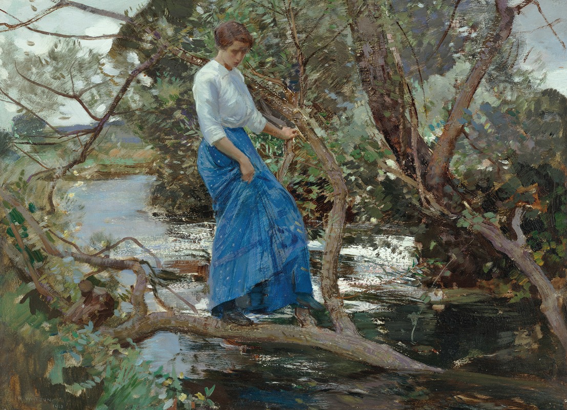 Harry Watson - Crossing the Brook