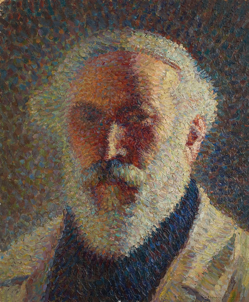 Henri Martin - Autoportrait à la barbe blanche