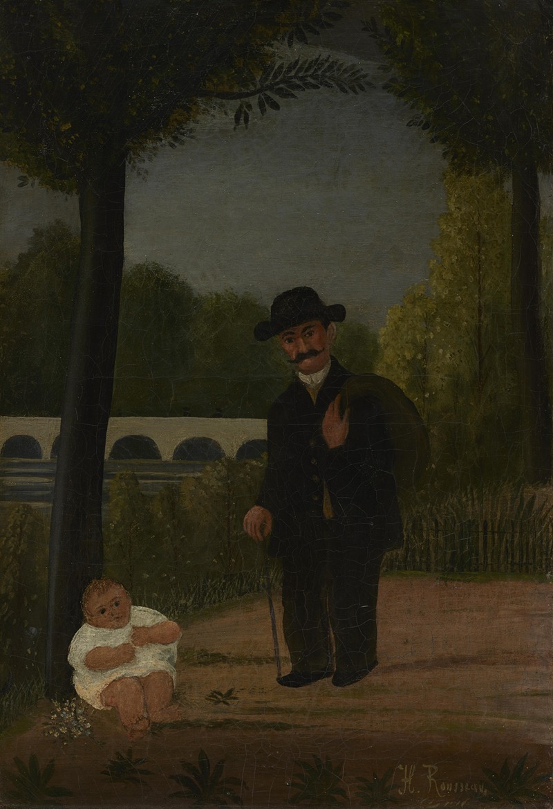 Henri Rousseau - Stroller and Child