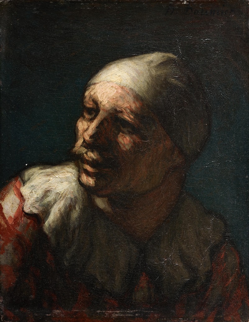 Honoré Daumier - Head of Pasquin