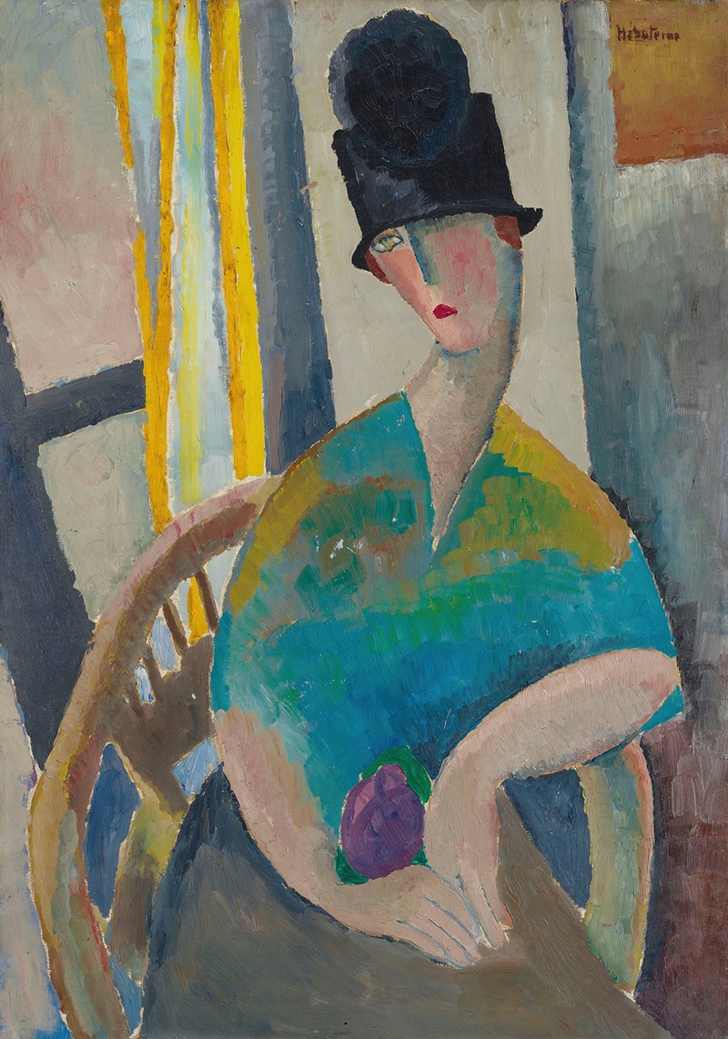 Jeanne Hebuterne - Femme au chapeau cloche