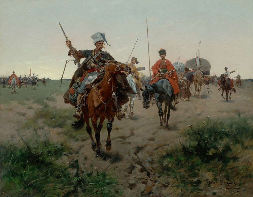 Josef Von Brandt - The Caravan