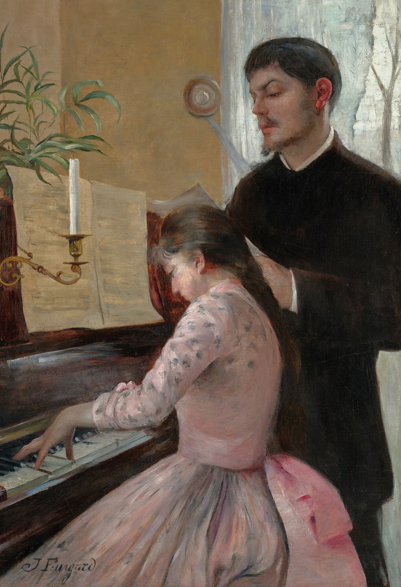 Julie Delance-Feurgard - The piano lesson