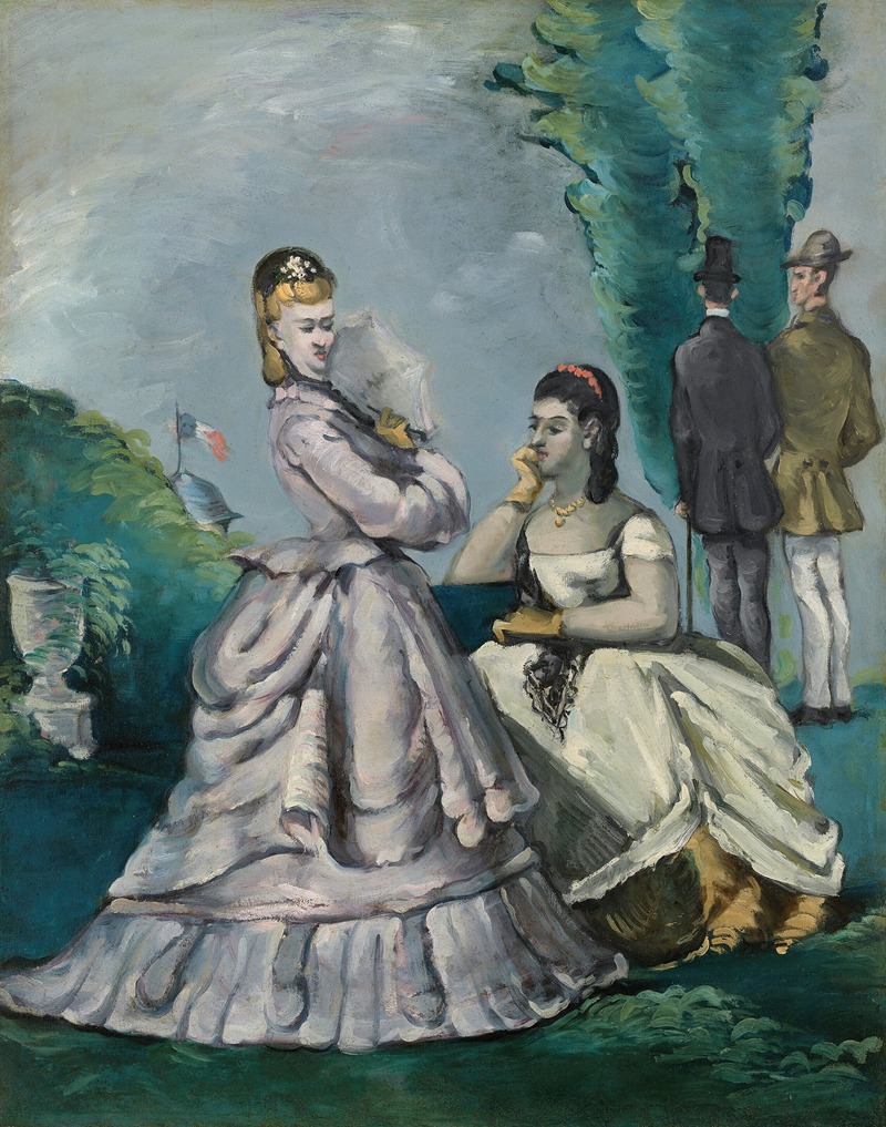 Paul Cézanne - La Conversation