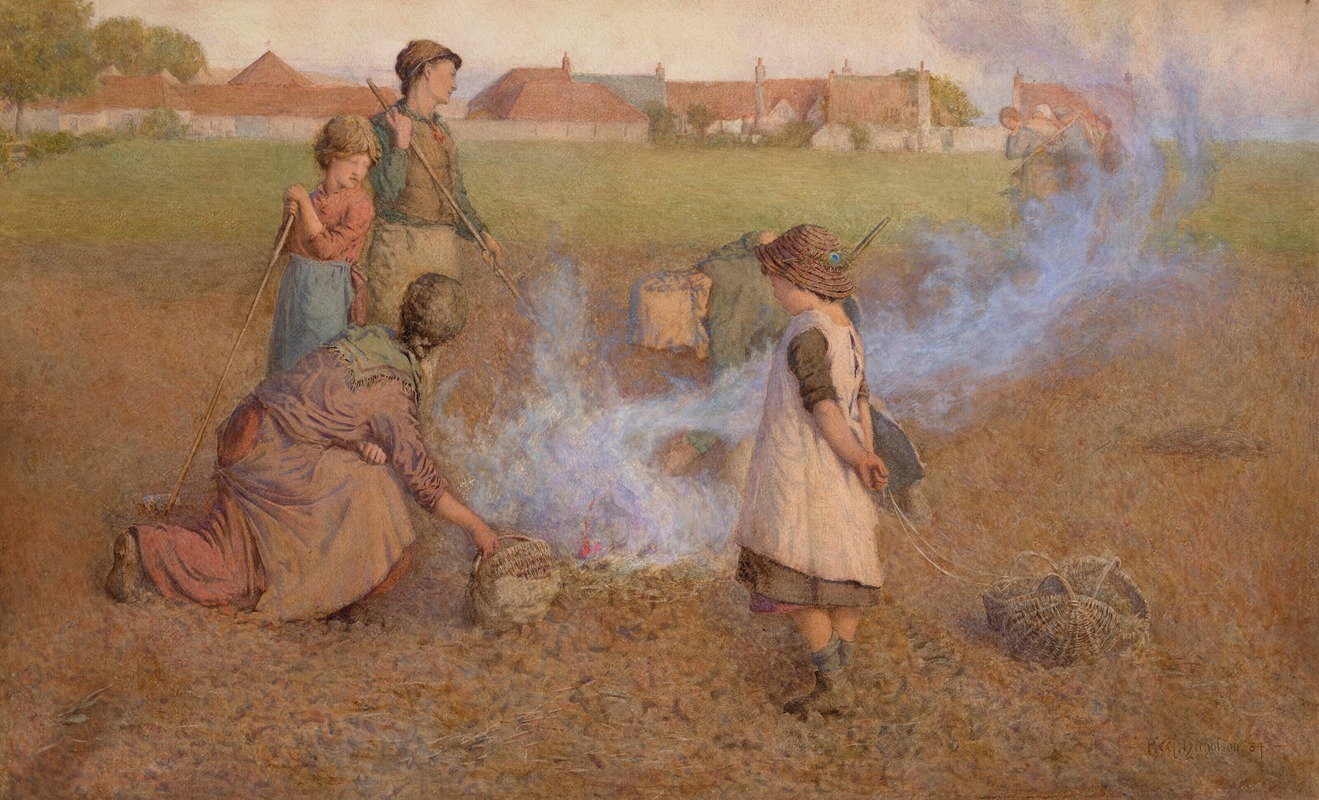 Peter Walker Nicholson - Burning Weeds