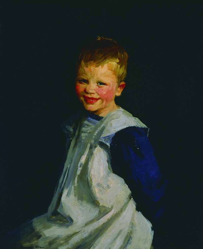 Robert Henri - Dutch Girl Laughing