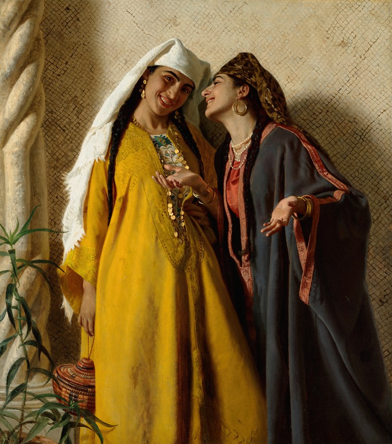 Sophie Anderson - Scandal in the harem